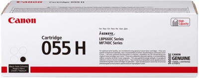 Картридж лазерный Canon 055HBK 3020C002/004 черный бар.в компл. (7600стр.) для Canon LBP663Cdw/LBP664Cx/MF746Cx/MF742Cdw/MF744Cdw