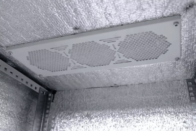 Фильтр Rem R-FAN-F-IP21-9005 дл.10мм шир.424мм выс.170мм черный (упак.:1шт)