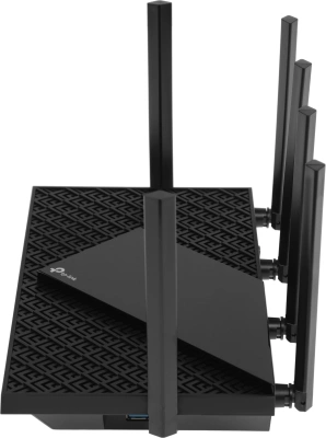 Роутер беспроводной TP-Link Archer AX73 AX5400 10/100/1000BASE-TX черный