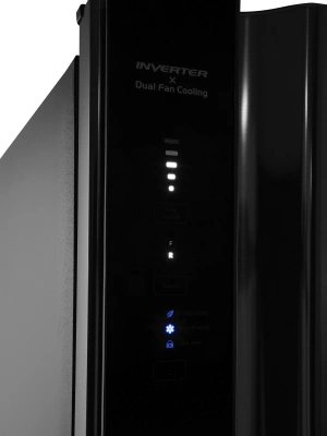 Холодильник Hitachi HRTN7489DF BSLCS 2-хкамерн. серебристый бриллиант глянц. инвертер