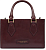 Сумка женская The Bridge Ida 04100501/YF бордовая натур.кожа