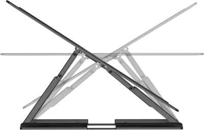 Кронштейн для телевизора Hyundai SL-F1 черный 43"-90" макс.50кг настенный поворотно-выдвижной и наклонный