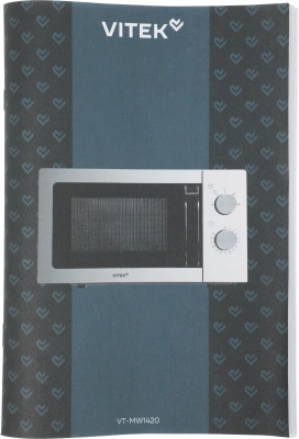 Микроволновая Печь Vitek VT-MW1420 20л. 700Вт черный/нержавеющая сталь