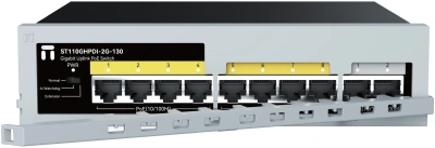 Коммутатор Netis ST110GHPDI-2G-130 (L2) 8x100Мбит/с 2x1Гбит/с 8PoE+ 130W неуправляемый