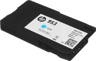 Картридж струйный HP 953 F6U12AE голубой (700стр.) для HP OJP 8710/8715/8720/8730/8210/8725