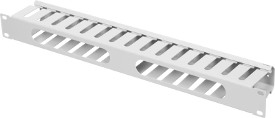 Кабельный органайзер горизонтальный NTSS NTSS-HORGC-1U-(72) односторонний 1U шир.:19" глуб.:72мм