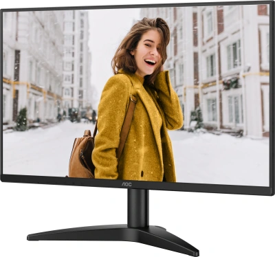 Монитор AOC 23.8" 24B36XE черный IPS LED 16:9 HDMI матовая 300cd 178гр/178гр 1920x1080 144Hz VGA FHD 2.5кг