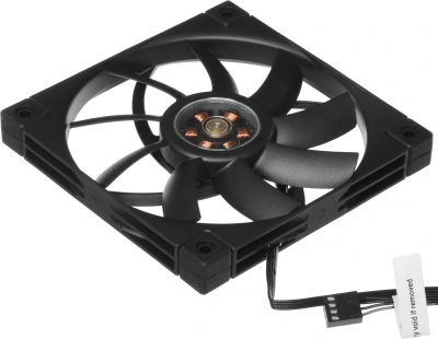 Вентилятор для корпуса Deepcool FT12 Slim 120х120x15 черный 4-pin 25.6дБ (R-FT12SLIM-BKWPN1-G) Ret