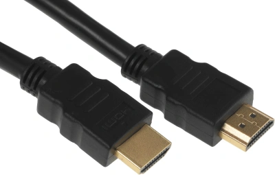 Кабель аудио-видео Cactus CS-HDMI.1.4-1.8 HDMI (m)/HDMI (m) 1.8м. позолоч.конт. черный