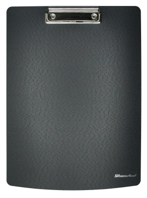 Папка клип-борд Silwerhof 957025 A4 полифом 1.8мм черный