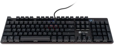 Клавиатура Оклик 990 G2 механическая черный USB Multimedia for gamer LED (1875240) кабель 1.8м