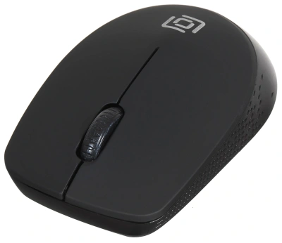 Мышь Оклик 486MW черный оптическая 1600dpi беспров. USB для ноутбука 3but (1196555)