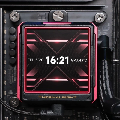 Система водяного охлаждения Thermalright Frozen Warframe ULTRA 360 ARGB Soc-AM5/AM4/1151/1200/2066/2011/1700 черный 4-pin 29.6dB Al LCD Ret (F-WFRAME-ULT-360-BL-ARGB)