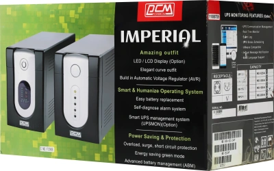 Источник бесперебойного питания Powercom Imperial IMD-1500AP 900Вт 1500ВА черный