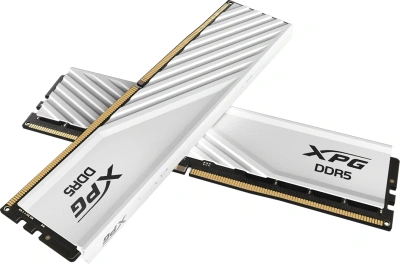 Память DDR5 2x16GB 6400MHz A-Data AX5U6400C3216G-DTLABWH XPG Lancer Blade RTL Gaming PC5-51200 CL32 DIMM UDIMM ECC 288-pin 1.4В kit dual rank с радиатором Ret