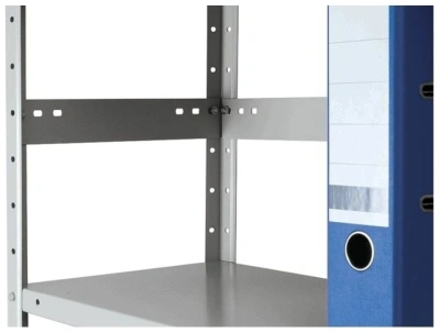 Стеллаж Практик MS Standart 200KD/100x30/4 пол.:4 разборная 2000x1000x300мм серый (S24099243402)