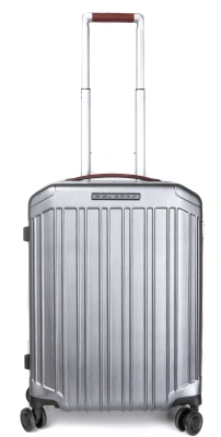 Чемодан Piquadro PQ-LM (BV4425PQLM/NCU) 40x55x20см 37л. 3.46кг. поликарбонат/натур.кожа темно-серый