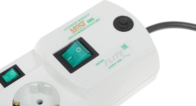 Сетевой фильтр Most ERG 5м (5 розеток) белый (коробка)