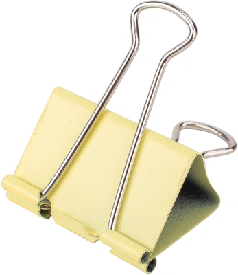 Зажимы Deli E8552A металл 41мм ассорти (упак.:24шт) пластиковая коробка