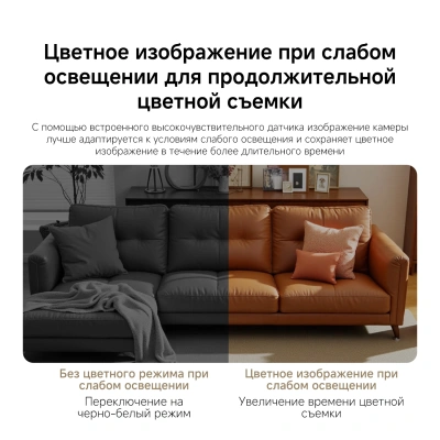Камера видеонаблюдения IP Xiaomi C302 Wi-Fi 3.9-3.9мм цв. корп.:белый (BHR08SVGL)
