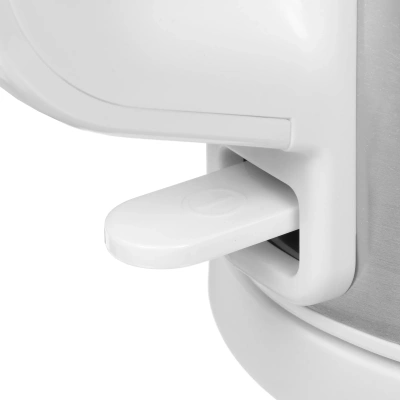 Чайник электрический Braun WK1500WH 1.7л. 2200Вт сталь/белый корпус: металл/пластик