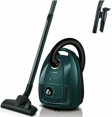 Пылесос Bosch BGL38WBU3H 1700Вт зеленый/черный