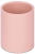 Стакан для канцелярских принадлежностей Deli ENS023 PINK Nusign круглая 83x95мм пластик розовый