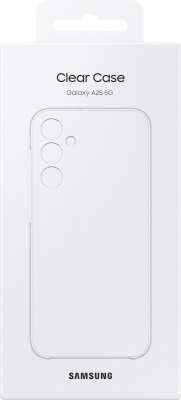 Чехол (клип-кейс) Samsung для Samsung Galaxy A25 Clear Case A25 прозрачный (EF-QA256CTEGRU)