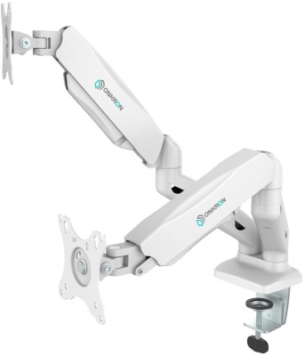 Кронштейн для мониторов Onkron G160W белый 13"-32" макс.16кг настольный поворот и наклон верт.перемещ.