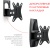 Кронштейн для телевизора Holder LCDS-5003 металлик 10"-26" макс.25кг настенный поворот и наклон Кронштейн для телевизора Holder LCDS-5003 металлик 10"-26" макс.25кг настенный поворот и наклон
