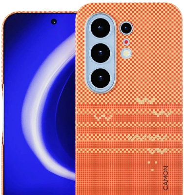Чехол (клип-кейс) KRUTOFF для Tecno Camon 50 Ultra оранжевый (1071711)