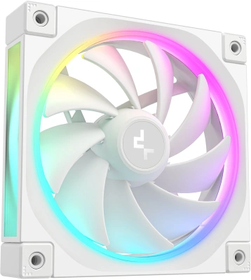 Система водяного охлаждения Deepcool LQ360 Ultra ARGB Soc-AM5/AM4/1200/1700/1851 белый 4-pin 32dB Al LCD 350W 1900gr Ret (R-LQ360-WHASMC-G-1)