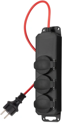 Сетевой удлинитель Buro BU-PS3.10/B 10м (3 розетки) оранжевый (пакет ПЭ)