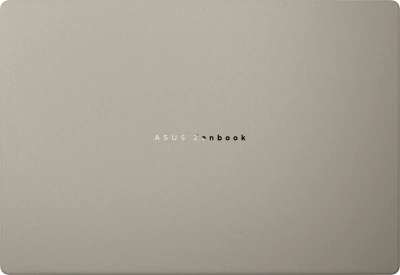 Ноутбук Asus Zenbook 14 UX3407QA-QD197W Snapdragon X X1-26-100 16Gb SSD512Gb Qualcomm Adreno 14" OLED WUXGA (1920x1200) Windows 11 Home beige WiFi BT Cam (90NB1501-M00850)