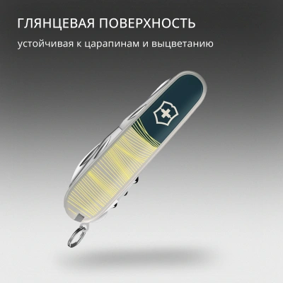 Нож перочинный Victorinox Companion New York Style (1.3909.E223) 91мм 16функц. серый подар.коробка в комплекте: шнурок на шею