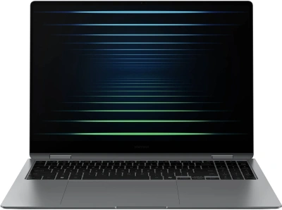 Ноутбук Samsung Galaxy Book 5 Pro 360 NP960 Core Ultra 7 256V 16Gb SSD512Gb Intel Arc 140V 16" AMOLED Touch 2.8K (2880x1800) Windows 11 Home English grey WiFi BT Cam (NP960QHA-KG1IN)