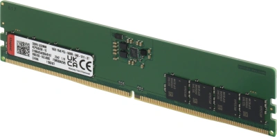 Память DDR5 16GB 5600MHz Kingston KCP556US8-16 RTL PC5-44800 CL46 DIMM UDIMM 288-pin 1.1В single rank Ret