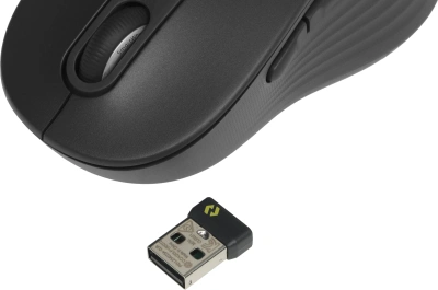 Мышь Logitech M650 Large графитовый оптическая 4000dpi silent беспров. BT/Radio USB 5but (910-006388)