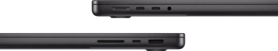 Ноутбук Apple MacBook Pro A3434 M5 10 core 16Gb SSD1Tb/10 core GPU 14.2" Liquid Retina XDR (3024x1964) macOS black WiFi BT Cam (MDE14LL/A)