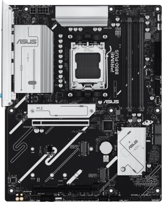 Материнская плата Asus PRIME B850-PLUS-CSM Socket AM5 AMD B850 4xDDR5 ATX AC`97 8ch(7.1) 2.5Gg RAID+HDMI+DP