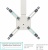 Кронштейн для проектора Onkron K5A белый макс.10кг потолочный поворотно-выдвижной и наклонный Кронштейн для проектора Onkron K5A белый макс.10кг потолочный поворотно-выдвижной и наклонный