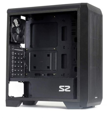 Корпус Zalman S2 черный без БП ATX 7x120mm 2xUSB2.0 1xUSB3.0 audio bott PSU