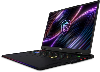 Ноутбук MSI Raider 18 Max HX A2WI-1048RU Core Ultra 9 290HX Plus 32Gb SSD2Tb NVIDIA GeForce RTX5080 16Gb 18" IPS UHD+ (3840x2400) Windows 11 Home black WiFi BT Cam (9S7-182462-1048)