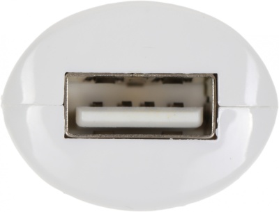 Автомобильное зар./устр. Hama H-183266 12W 2.4A USB для Apple белый (00183266)