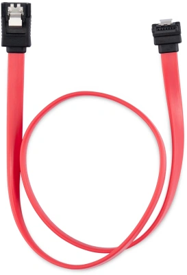 Кабель Buro ver3.0 SATA SATA угловой 0.5м (BU-SATA-SATA-ANG-LOCK) красный