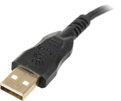 Наушники с микрофоном A4Tech Bloody G575 черный 2м мониторные USB оголовье (G575 USB/ BLACK)