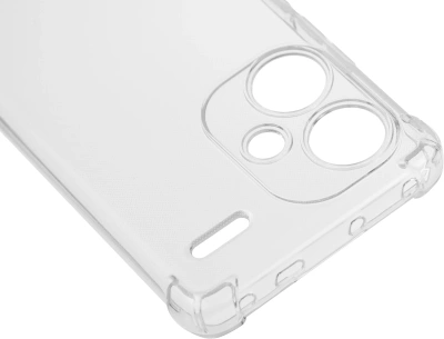 Чехол (клип-кейс) BoraSCO для Xiaomi Redmi Note 13 Pro + Bumper Case прозрачный (73004)