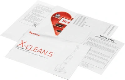 Пылесос моющий Tefal X-Clean 5 GF5555F0 200Вт серый/черный