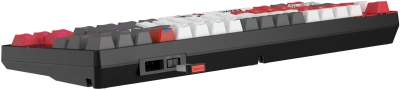 Клавиатура A4Tech WS87 Naraka механическая черный/красный USB беспроводная BT/Radio for gamer LED (WS87)