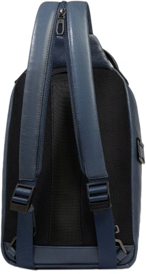 Рюкзак слинг мужской Piquadro Solm CA7028S141/AV серо-голубой натур.кожа